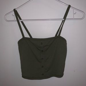 Green tank top